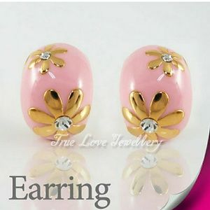 BOGO Free!💥 Swarovski Crystal Flower Studs